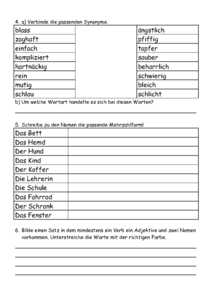Vorschau sprache/wortarten/Lernkontrolle Wortarten.pdf